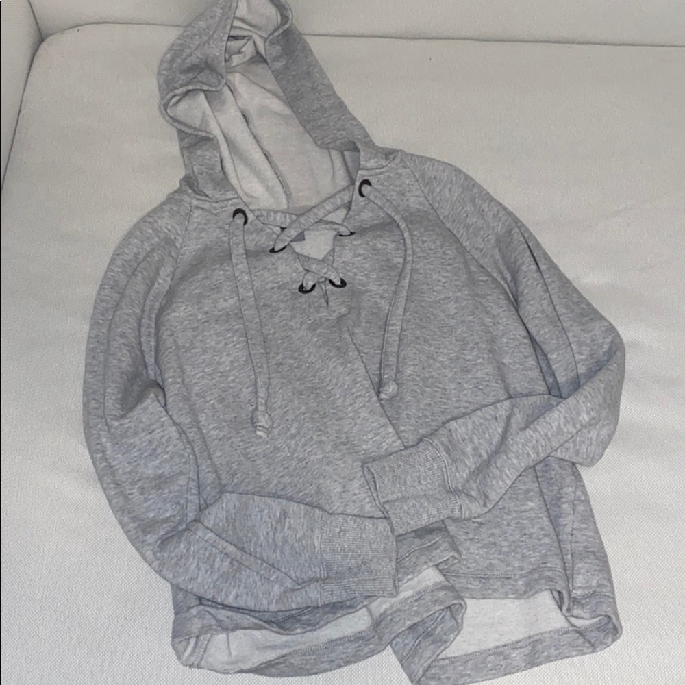 Aerie grey hoodie